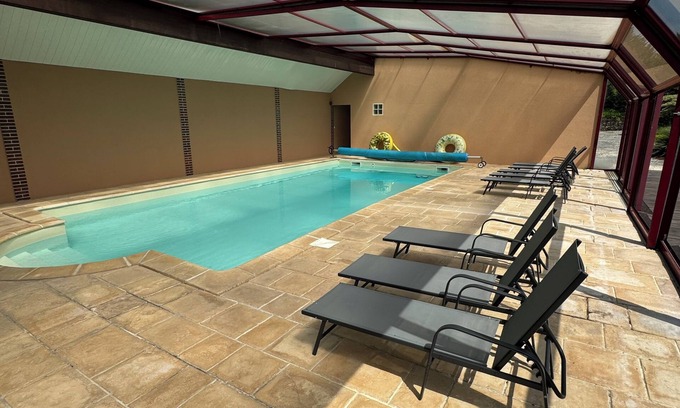 Chatillon-sur-Morin House | House swimming pool jacuzzi garden 1h from Paris