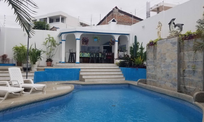 Manta Villa | House w Pool, Casa c Piscina Lomas de Barbasquillo