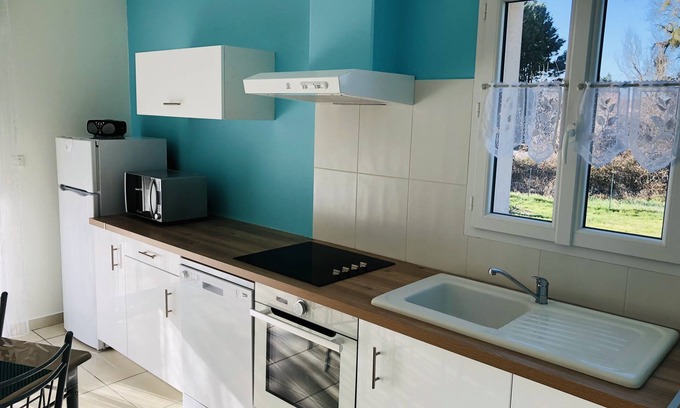 Jonzac House | house with private parking - furnished with tourism 3 stars - ideal curistes