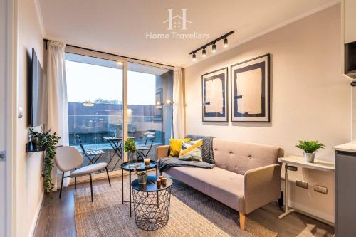 Santiago Apartment | HT Hermoso Depto en Nunoa con Estacionamiento