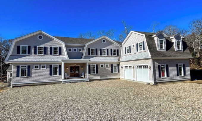East Orleans House | Hydrangea Hideaway: 236-O Luxurious Orleans Estate w/Pool, Cabana, Game Room, and Stunning Finishes