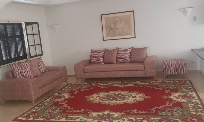 Raoued plage Villa | Idéal Vacances mer 5 mn à Pieds