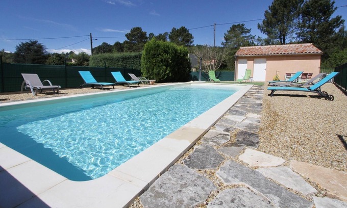 Salavas Cottage | Ideal with children, Châtaignier cottage, heated pool