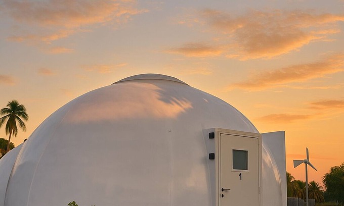 Barra de Navidad House | Iglú Simbad Cerca la Playa: Vista de las Estrellas
