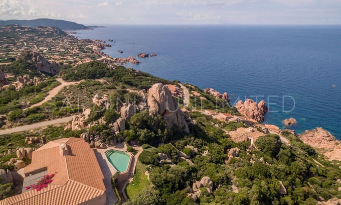 Costa Paradiso Villa | Il Rifugio degli Architetti: Villa with unique sea-view and private pool
