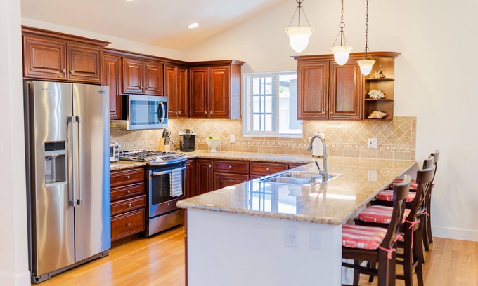Coronado House | Immaculate Single Level Spanish Style Home Nestled near the Beach & Sunset Park