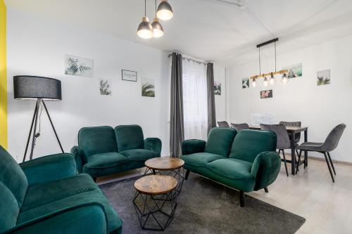 Calberlah Apartment | Immo-Vision - Natur Design Apartments, Parkplatz, Küche