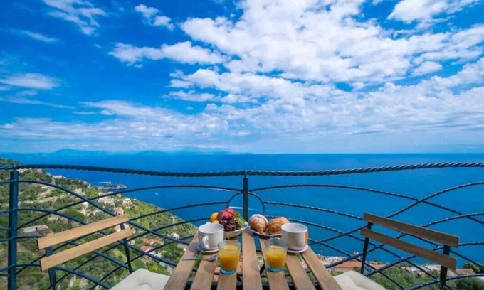 Furore House | In Amalfi Coast: Modern and elegant "Mareblue" house with wonderful sea view