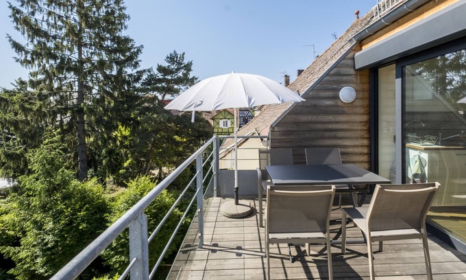 Cronenbourg Est Apartment | in the heart of Strasbourg nice 2-bedroom apartment with a large terrace 1