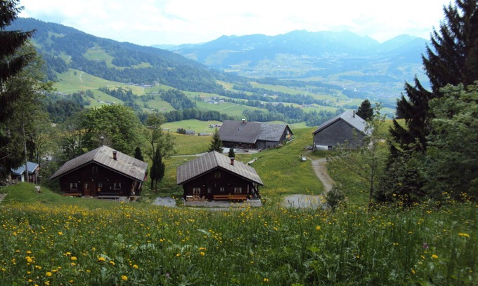 Schwarzenberg Apartment | In the middle of the skiing and hiking area Bödele
