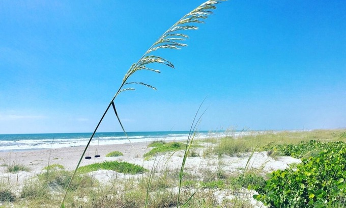 Crescent Beach Condo | INCREDIBLE Direct Oceanfront 2 BR Condo! Waterfall Countertops, Luxury Feel!