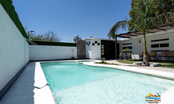 Primera Seccion House | Incredible in-town pool house with BBQ area!