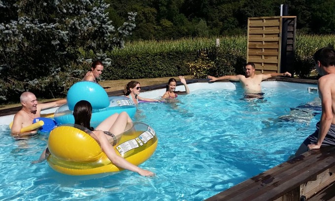 Isle-et-Bardais Cottage | Independent cottage with pool, near forest and pond, parking, tennis, and mini golf