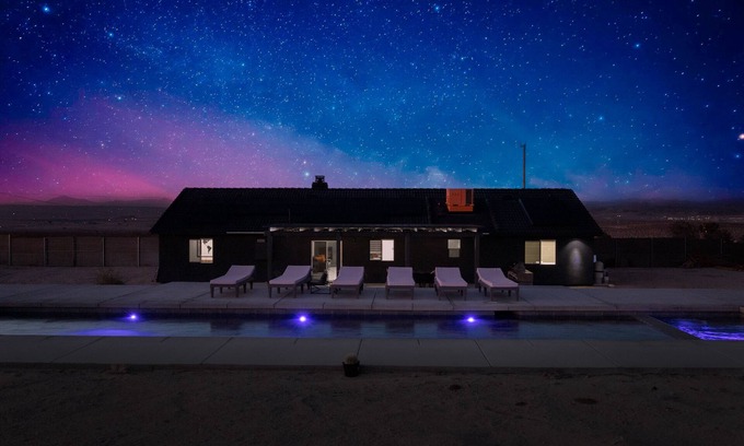 Indian Cove Villa | infinite stars house-Luxury Retreat- Hillside Pool