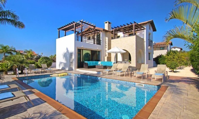 Ayia Thekla Villa | INGRID - 3Bed VILLA Balcony Sea View to Mediterranean Sea located in Ayia Thekla Coastal Area
