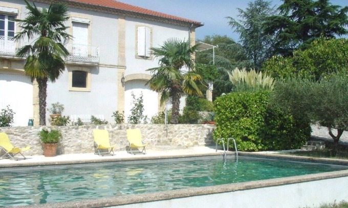 Moulezan House | Inviting natural stone house (2-6 pers.), well-kept park with large pool