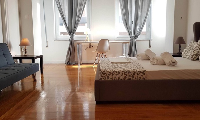 Kypseli Apartment | Ionian Apartment- Athens Center, 6 BD, 2.5 BATH