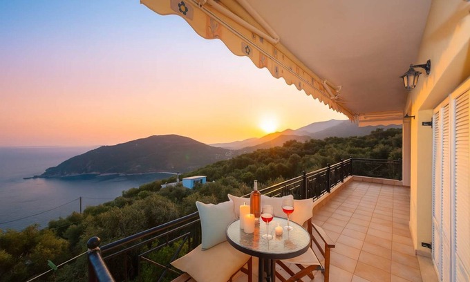 Agia Kiriaki Apartment | Ionian View Haven - Parga Panoramic Seaview