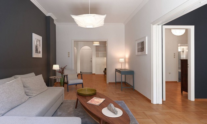 Kypseli Apartment | Ithakis12 Chic Renovated Hideaway in Vibrant Squar
