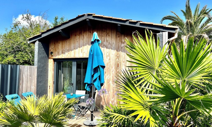 Gujan-Mestras House | Jacuzzi à la Belle Étoile - Terrasse et Clim