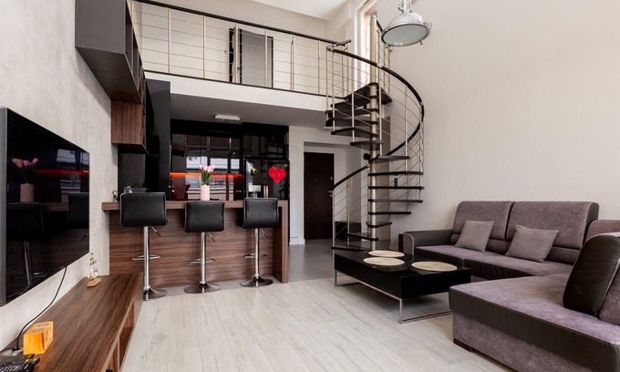 Gdynia Apartment | Janki Bryla Two-Level Apartment