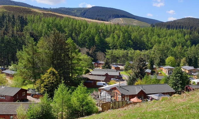 Glendevon Cabin | Jasper Lodge at Glendevon Country Park, nr Gleneagles, Perthshire.