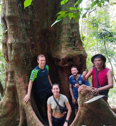 Bukit Lawang House | Jhony's Backpacker-Guest House only stay here book treking with us