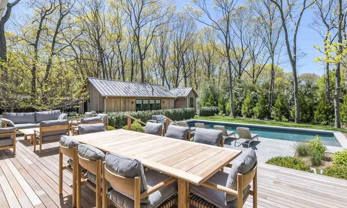 Sag Harbor House | Joels Lane by Rove | 5BR w/Heated Pool, Sauna & Gym