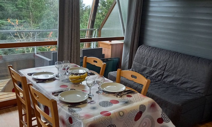 Vaulnaveys-le-Haut Apartment | Joli Appartement à Chamrousse 2 Chambres vue Montagne et Pied des Pistes