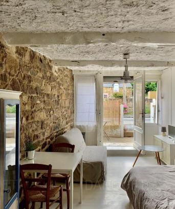 Pleneuf-Val-Andre Apartment | Joli studio avec terrasse à deux pas de la plage