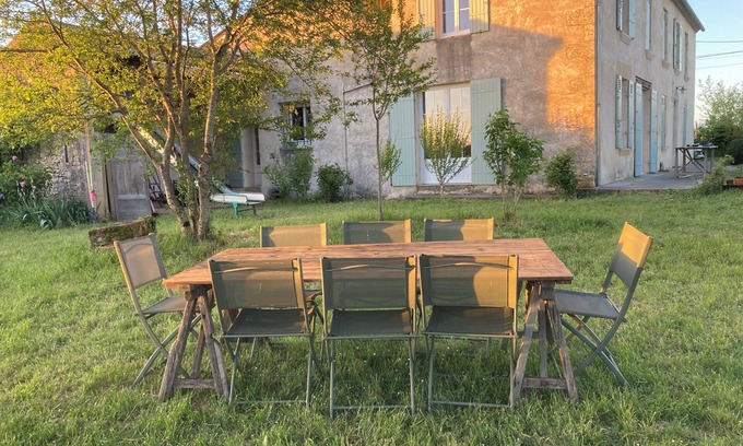 Saint-Laurent-du-Bois House | Jolie Maison de Famille à la Campagne
