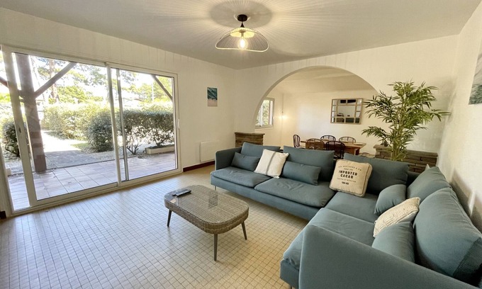 Biscarrosse Plage Villa | Jolie maison rénovée 7 personnes à 800m de la plage (165)
