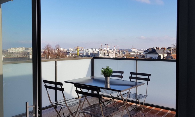 Salorges - Sainte-Anne Apartment | Joseph's terrace
