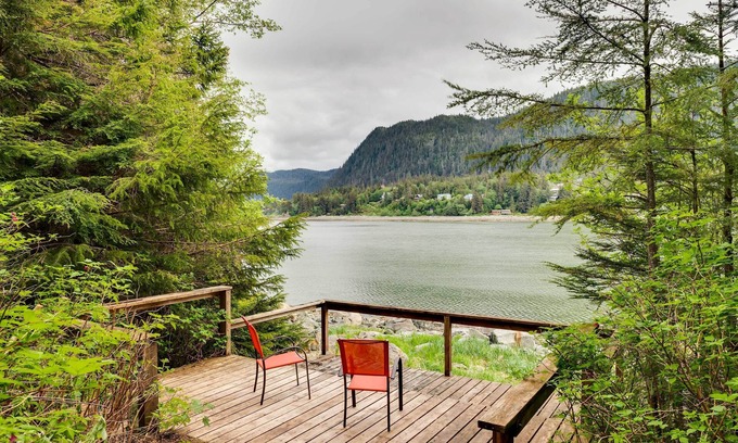 Juneau House | Juneau Vacation Home: Stunning View + Beach Access