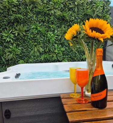 Plymouth House | JUNGLE HOT TUB, games room, near eateries, micro brewery, pubs, beauty salons and boutique shops, Argyle, free Netflix, in the heart of Plymouth - Dogs welcome - Hosted by Absolute Accommodation Plymouth