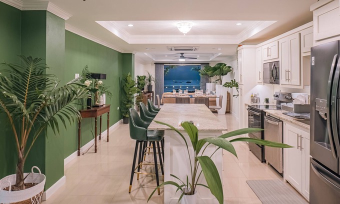 Cocorite Apartment | Jungle Oasis: Sea&City Views W/pool & Ruby Sunsets