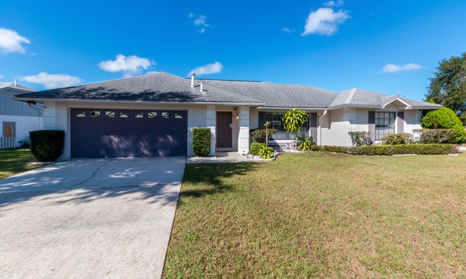 Indian Ridge House | Just 3 mi. to Disney, pool (fully fenced in for privacy), 4 TVs, games room