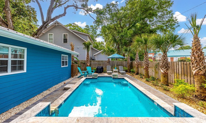 Saint Simons Island House | Just a short walk to the beach and village makes this the perfect island getaway!