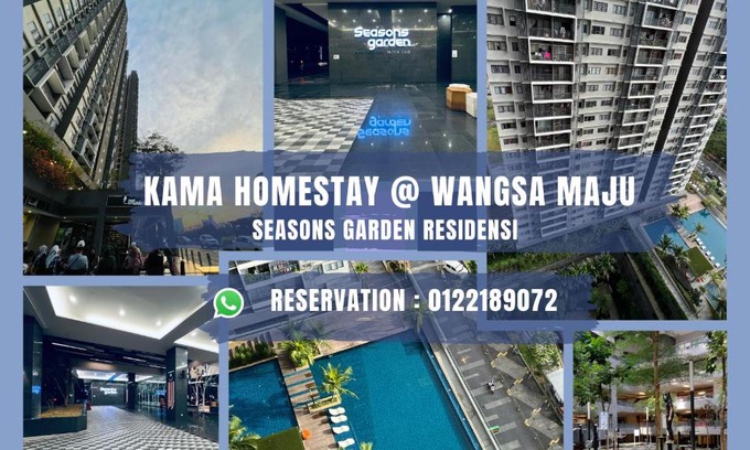 Kuala Lumpur Apartment | Kama Homestay @Wangsa Maju