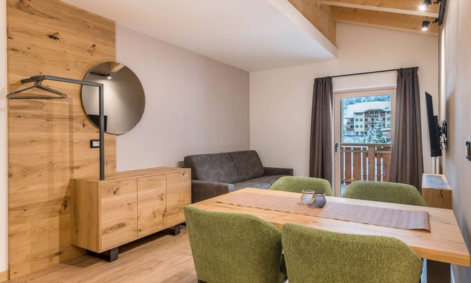 Campitello di Fassa Apartment | Kamerloy Apartments - G with Mountain View, Wi-Fi, Balcony and Garden