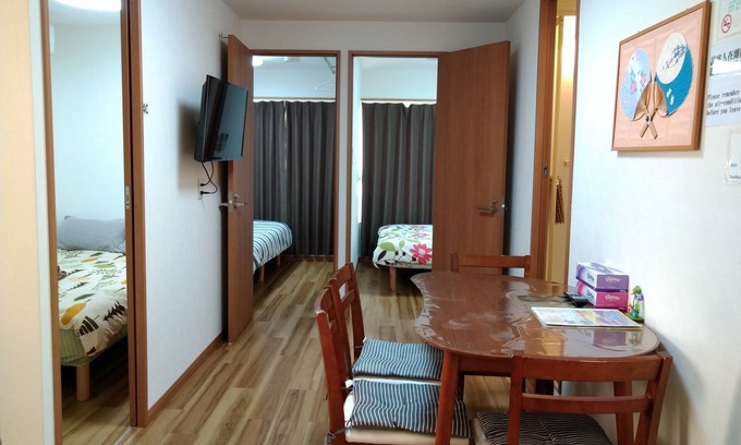 Kaminarimon Apartment | Kaminarimon 4/F 3 bedrooms, 5 beds, 2 to