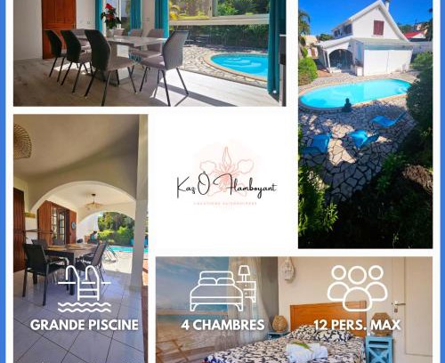 Petite-Ile Villa | Kaz Ô Flambloyant avec piscine privative, proche Grand'Anse