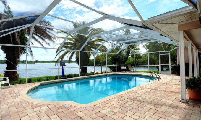 Safety Harbor House | Key West Style Waterfront, Private Pool, WiFi, Close to Village & Beaches Pet OK