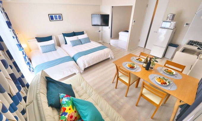 Chikusa Ward Apartment | Kicon Hotels Fuchsia