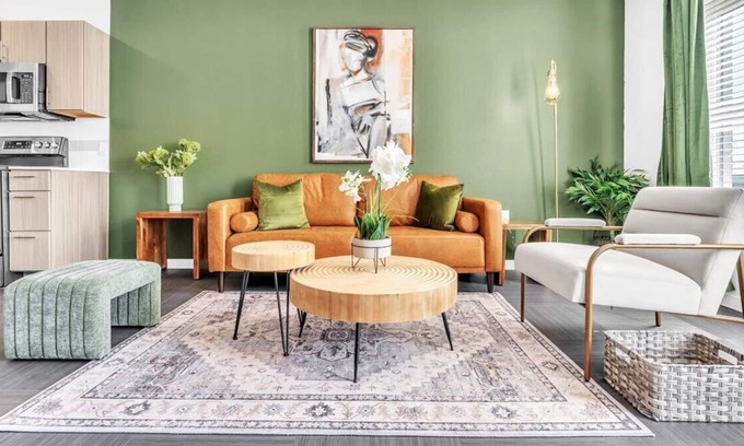 Rogers Apartment | King|Pool|Gym|BBQ|Fitness|Dog Park|Game Room