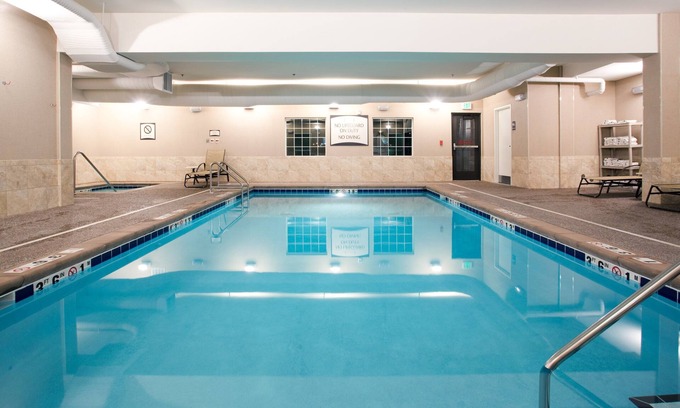 Great Falls Condo | King Suite. Free Breakfast. Indoor Pool & Hot Tub. On the Missouri River.