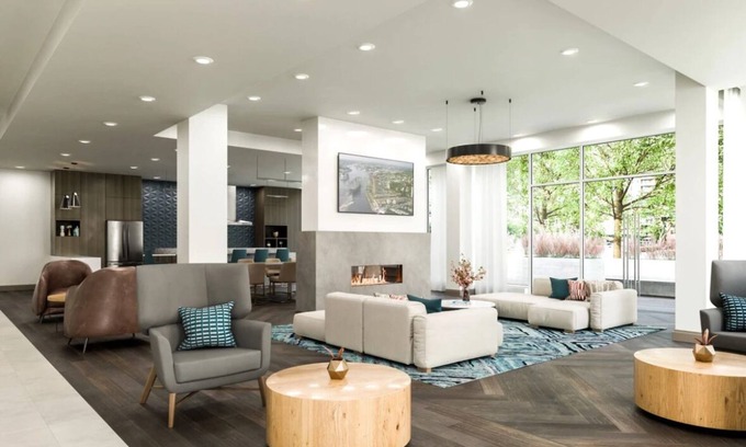 Alexandria West Apartment | King Suite with coffee bar that provides a wonderful living experience!