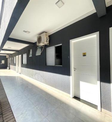 Maringa Apartment | Kitnet Luz do Mar - 04 com ar condicionado