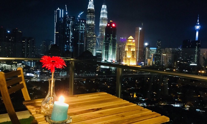 Malaysian Police Training Centre Condo | KLCC City Center View Skyline Luxury and Comfortable Condo Infinity Sky Pool