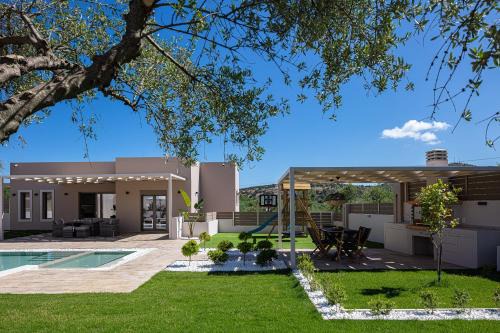 Perama Villa | Koin Villa Sunrise, with Heated Pool & Whirlpool